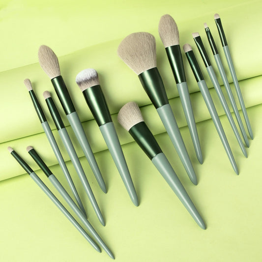 Single Makeup Eye Shadow Brush Tools Double-headed Champagne Gold Shadow
