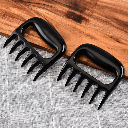 Maunal Bear Claw Meat Shredder Barbecue Fork Pork Separator Fruit Vegetable Slicer Cutter Kitchen Cooking BBQ Grill Accessories