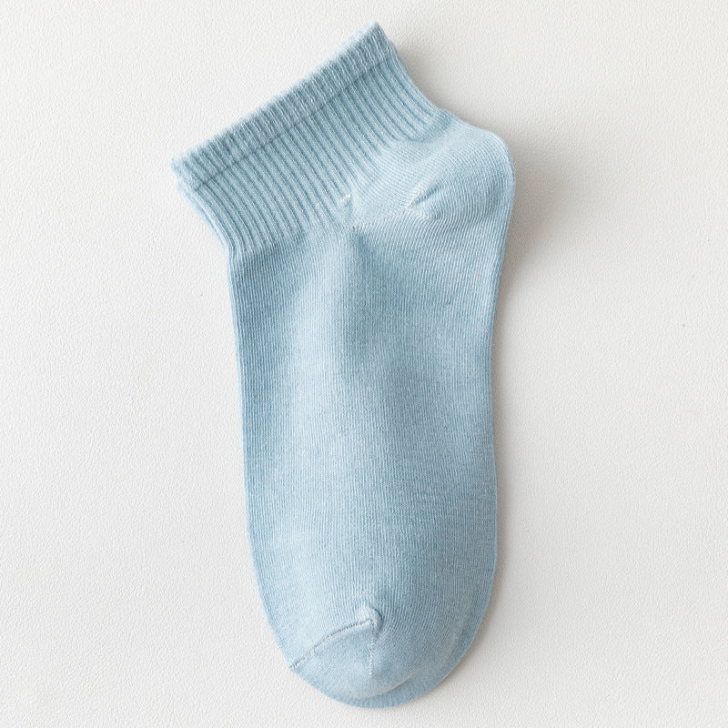 Socks Ladies Socks Summer Thin Polyester Cotton Boat Socks