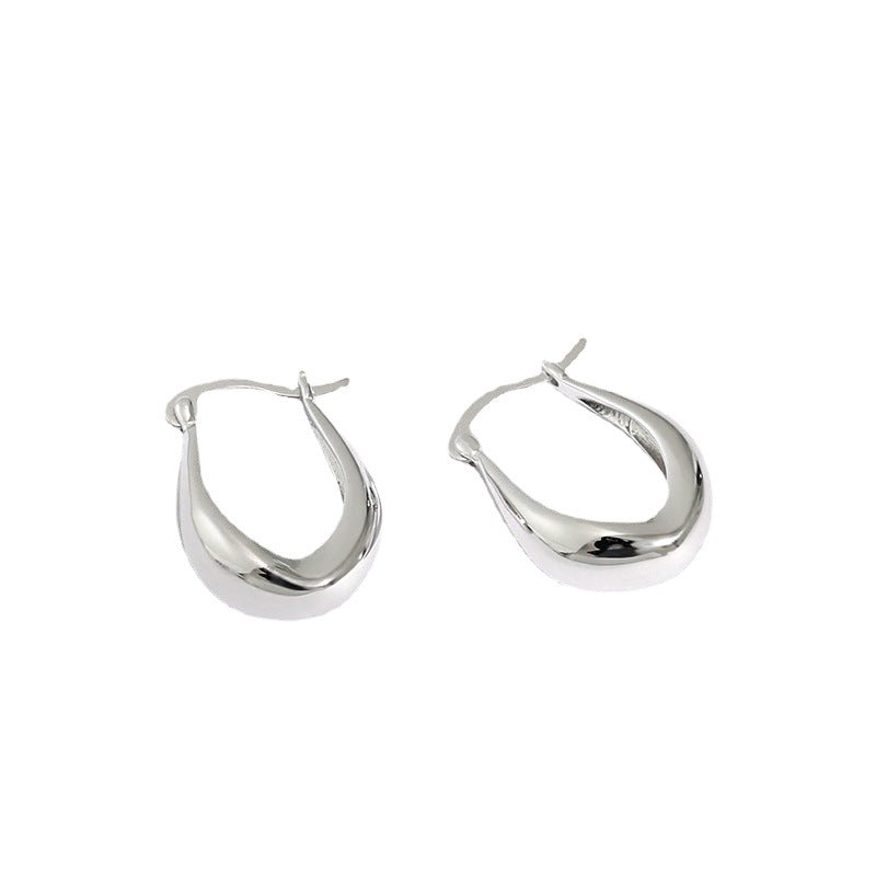 Personalized S925 Sterling Silver For Women Silver Earrings