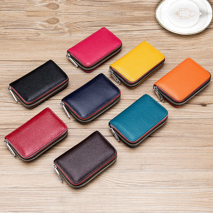 Men's And Women's Leather Card Holders